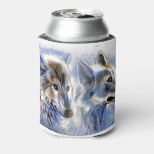 The Ice Wolf Can Cooler