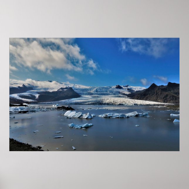 The Iceberg Lagoon Poster (Front)