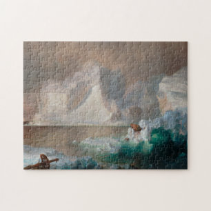 The Icebergs by Frederic Edwin Church Jigsaw Puzzle