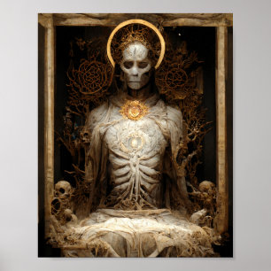 The Icon Dark Fantasy Art Poster