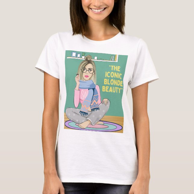 THE ICONEC BLONDE BEAUTY T-Shirt (Front)