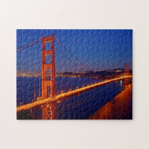 The iconic bridge with San Francisco Jigsaw Puzzle