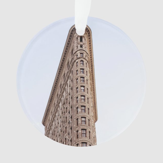 the iconic flatiron building ornament (Front)