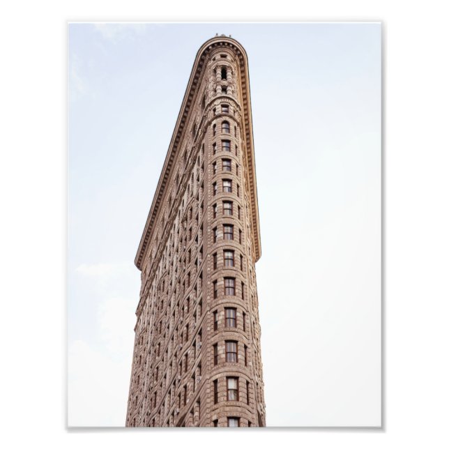 the iconic flatiron building photo print (Front)