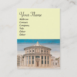 THE IDEAL CITY /RENAISSANCE ARCHITECTURE,ARCHITECT BUSINESS CARD