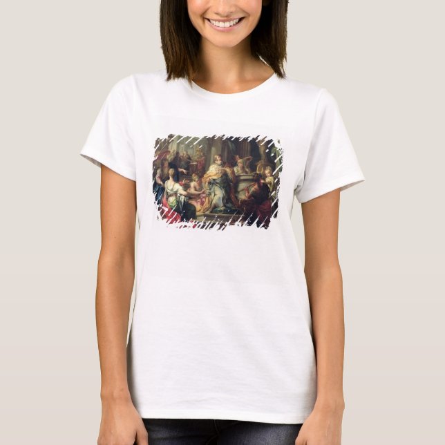 The Idolisation of Solomon, c.1735 (oil on canvas) T-Shirt (Front)
