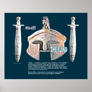 The Iliad image/text Poster