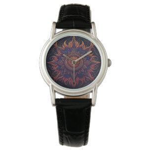 The Illuminated Path: Flaming Eye Mandala Watch