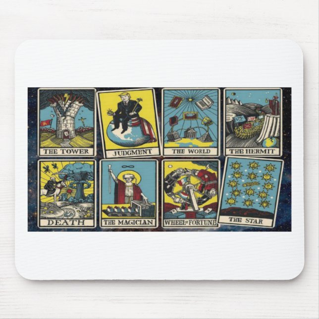 THE ILLUMINATI CARD GAME MOUSE MAT (Front)