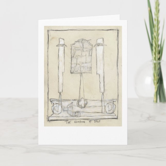 The illusion of self. card (Front)