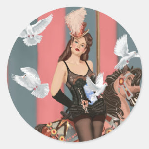 The Illusionist Classic Round Sticker