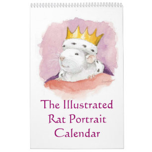 The Illustrated Rat Portrait Calendar