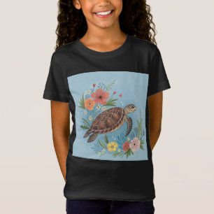 The illustration of a sea turtle T-Shirt