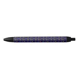 The image displays a pen with a black tip 