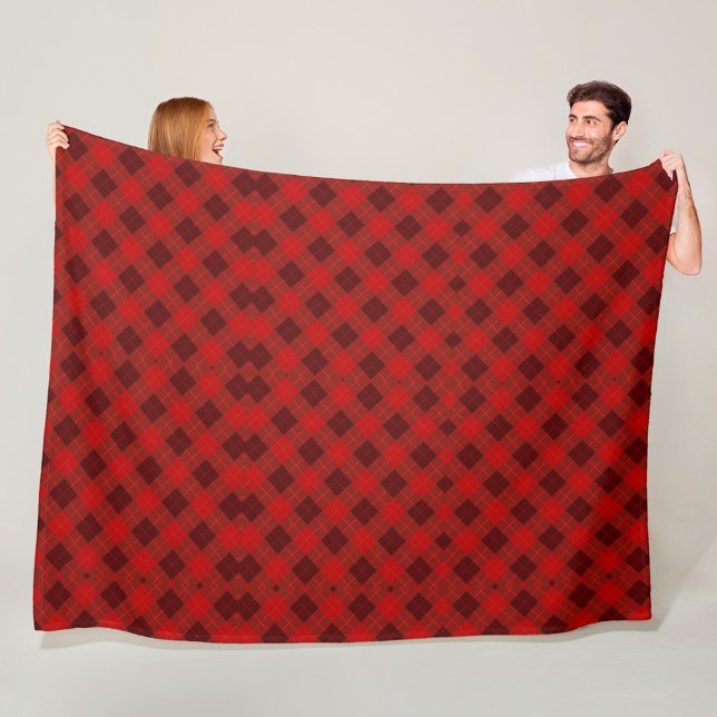 The image shows a reversible blanket with a red (Creator Uploaded)