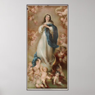 The Immaculate Conception by American Lithographic Poster