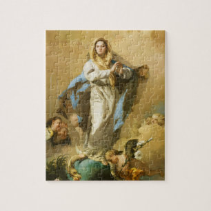 The Immaculate Conception by Giovanni B. Tiepolo Jigsaw Puzzle