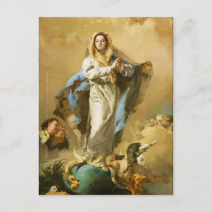 The Immaculate Conception by Giovanni B. Tiepolo Postcard
