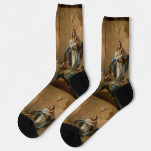 The Immaculate Conception by Giovanni Tiepolo Socks