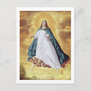 The Immaculate Conception, c.1628-30 (oil on canva Postcard