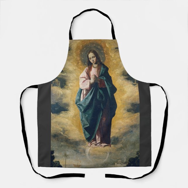 The Immaculate Conception Celestial Radiance Art Apron (Front)