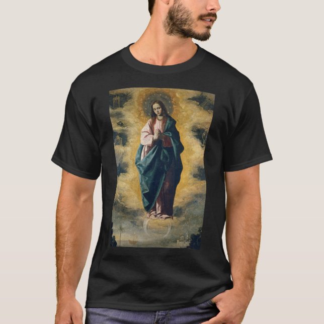 The Immaculate Conception Celestial Radiance Art T-Shirt (Front)
