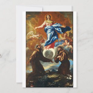 The Immaculate Conception of Virgin Mary Invitation