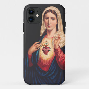 The Immaculate Heart of Mary iPhone 11 Case
