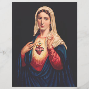The Immaculate Heart of Mary Flyer