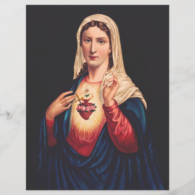 The Immaculate Heart of Mary Flyer (Front)