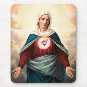 The Immaculate Heart of Mary Mouse Mat
