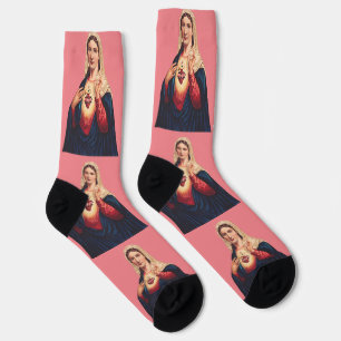 The Immaculate Heart of Mary Socks