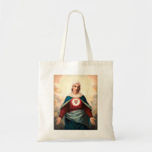 The Immaculate Heart of Mary Tote Bag