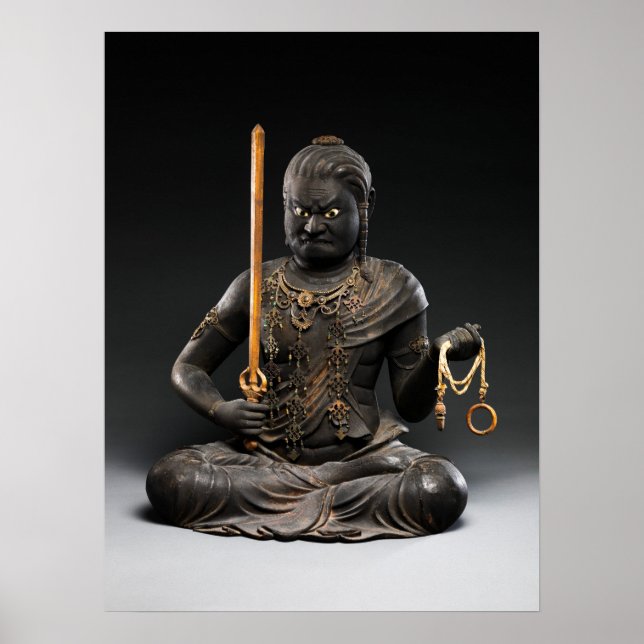 The Immoveable Wisdom King, Fudo Myoo by Kaikei Poster (Front)