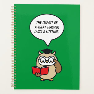 The Impact Of A Great Teacher Lasts A Lifetime Planner