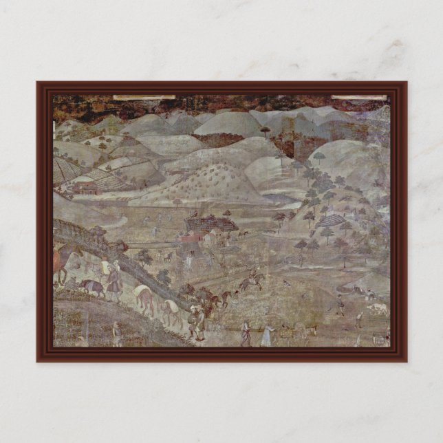 The Impact Of Good Governance In The Country Postcard (Front)