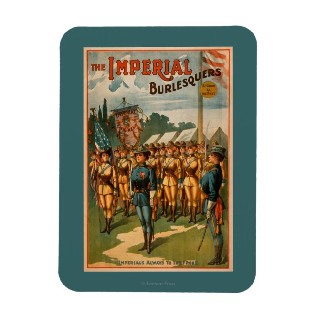 The Imperial Burlesquers Female Soldiers Play Magnet (Vertical)