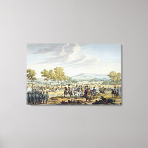 The Imperial Guard Manoeuvring in the Presence of Canvas Print