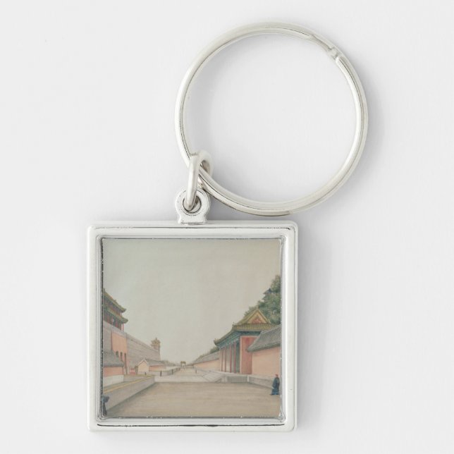 The Imperial Palace in Peking Key Ring (Front)