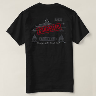 The Impossible Dream Yacht (Blueprint Edition) T-Shirt