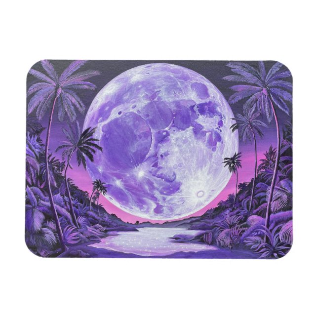"the Impossible Moon"- Magnet (Horizontal)