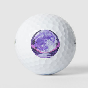 The Impossible Moon-Sticker Golf Balls