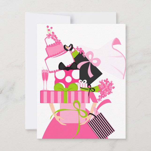 The Impossible Wedding Stack thank you note No.2 Card (Front)