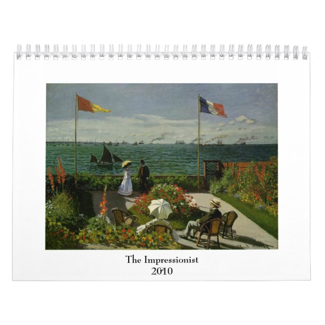 The Impressionist ~ Changeable for 2018 Calendar (Cover)