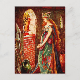 The Imprisoned Princess Postcard