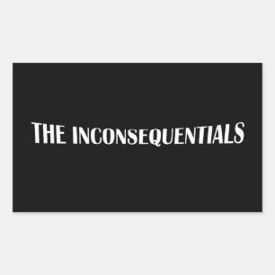 The Inconsequentials We the People ALL the People Rectangular Sticker