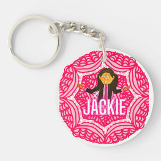 The Incredible 5 Jackie by Jenn Webster Key Ring