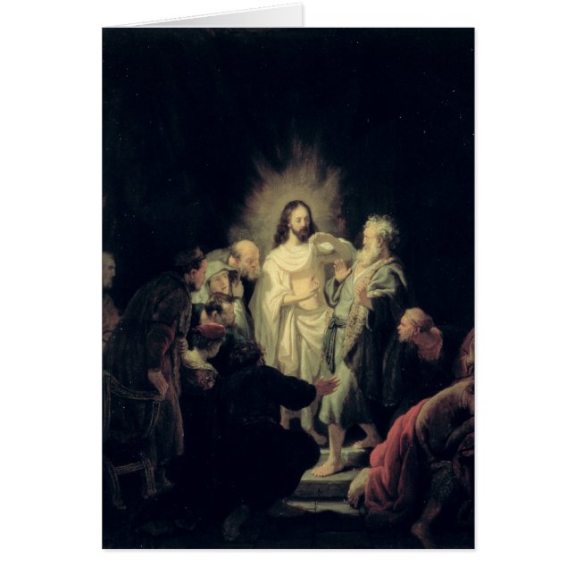 The Incredulity of St. Thomas (Front)