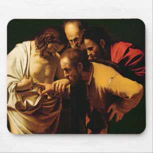 The Incredulity of St. Thomas, 1602-03 Mouse Mat