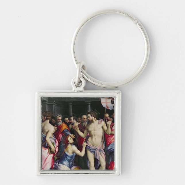 The Incredulity of St. Thomas, c.1547 Key Ring (Front)